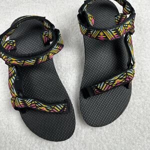 Teva Original Universal Sandals Black Multi Kids US K4